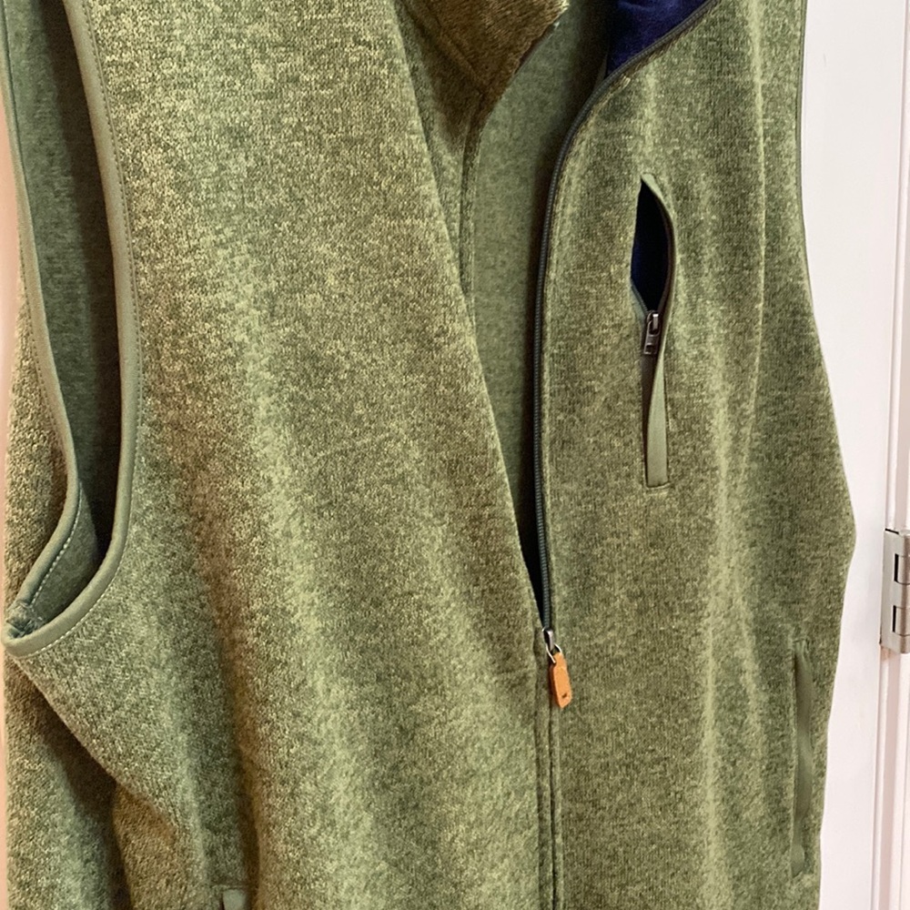 Crown & Ivy Men’s Green Vest Sz Large NWOT - Picture 6 of 10